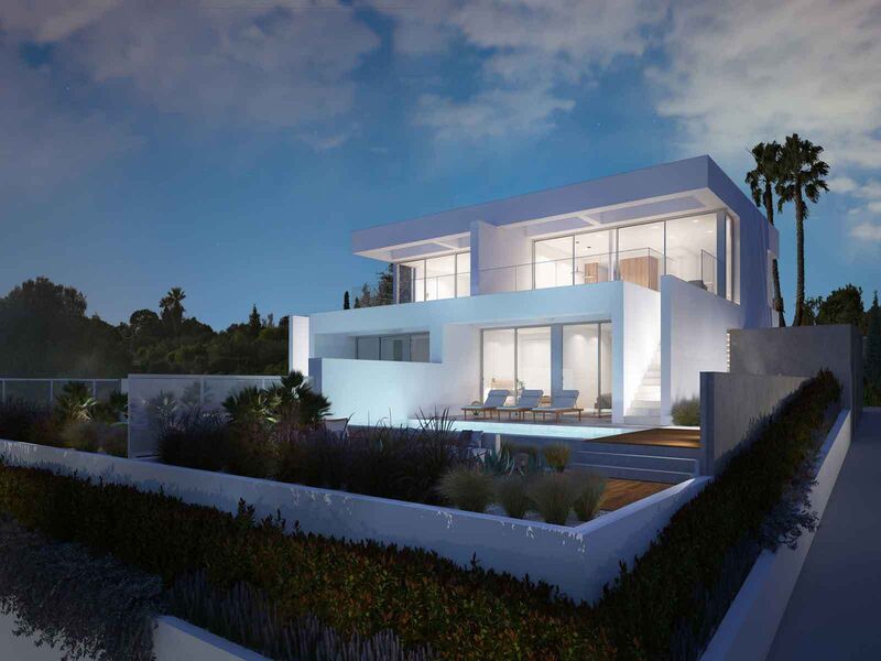 House Luxury under construction 3 bedrooms Rua Monte Lemos Luz Lagos - sea view, swimming pool, garden