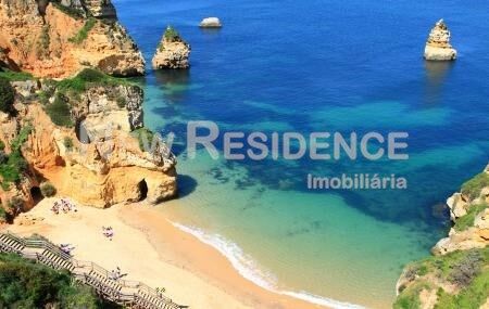 House V3 Albufeira - fireplace, terrace, equipped kitchen, garden, sea view, balcony, barbecue, swimming pool, playground, air conditioning, private condominium