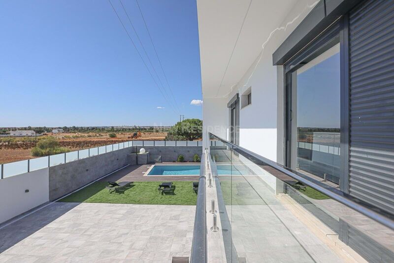 Moradia nova V4 Albufeira Guia - piscina, jardim