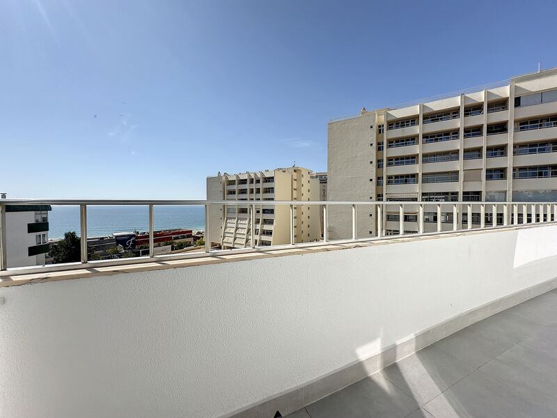 апартаменты T2 с ремонтом с видом на море Praia da Rocha Portimão - терраса, солнечная панель, много натурального света, вид на море, система кондиционирования