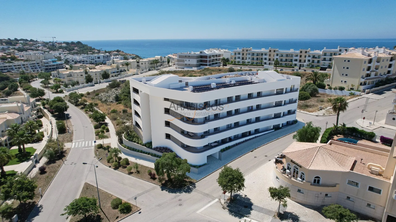 Apartment new 2 bedrooms Lagos - Porto de Mós Santa Maria - balcony, garage, balconies, air conditioning, swimming pool, solar panel, parking space, condominium