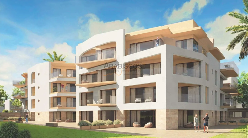 Apartment 3 bedrooms Luxury in the center Alvor - Centro Portimão - balconies, great view, swimming pool, garage, balcony, sea view, air conditioning, underfloor heating, parking space