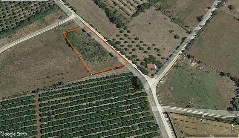 Land Rustic with 1880sqm Poço Barreto Silves - well, good access