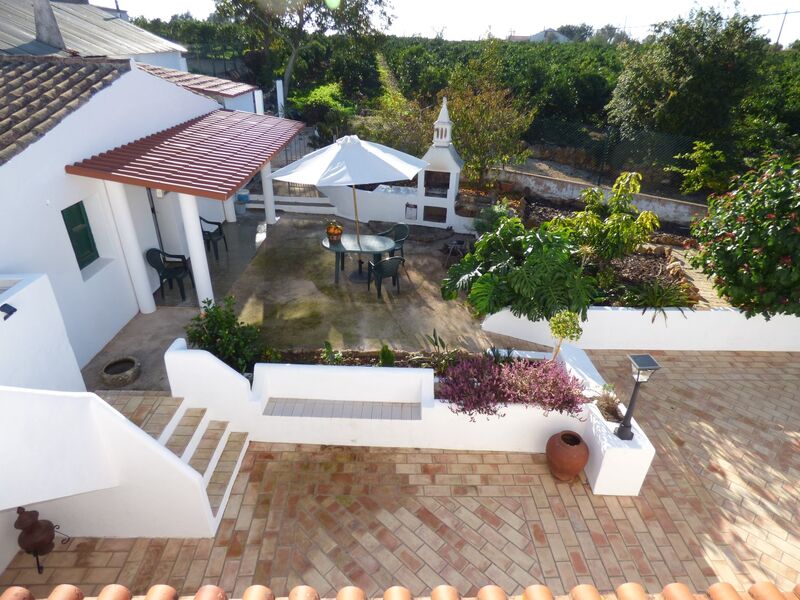 House 3 bedrooms Semidetached Silves - terrace, barbecue, terraces, automatic irrigation system, fireplace