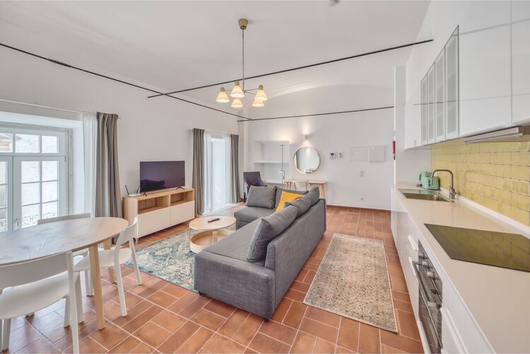 Apartment new in the center 1 bedrooms Silves - air conditioning, swimming pool, terrace