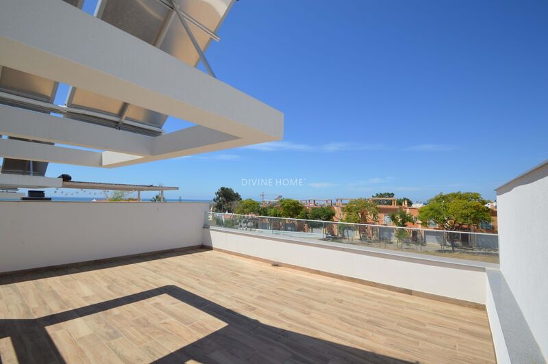 House 3 bedrooms townhouse Fuseta Olhão - terrace, air conditioning, swimming pool