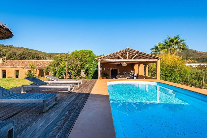 Casa V4 Renovada no campo São Bartolomeu de Messines Silves - terraço, piscina