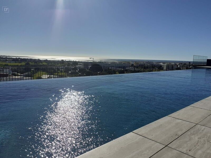 Apartment T2 nieuw sea view Olhão - garage, sea view, balcony, air conditioning, terrace, swimming pool