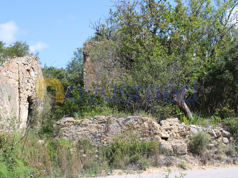 Land with 4000sqm Santa Bárbara de Nexe Faro - sea view, water, mains water, electricity