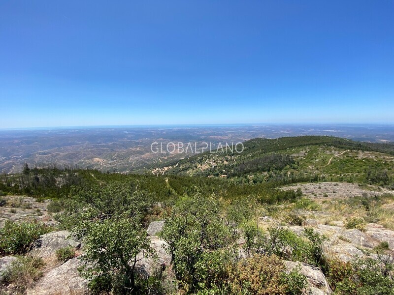 Land with 1153600sqm Picota Monchique - water, construction viability, easy access, great view