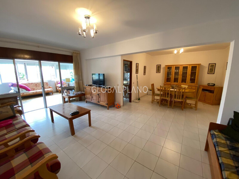 Apartment 2+1 bedrooms Praia do Vau Portimão - balcony, kitchen, furnished