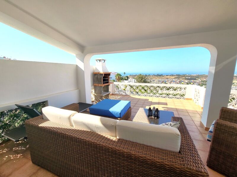 House 3 bedrooms Pátio Albufeira - store room, terrace, sea view, air conditioning, garage, barbecue