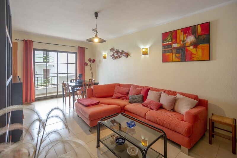 Apartment 2 bedrooms Areias de São João Albufeira - furnished, equipped, 1st floor, balcony