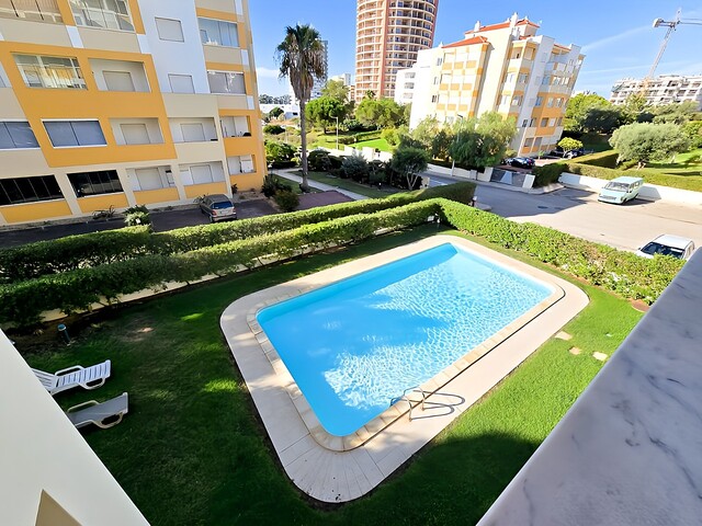 Apartment Modern Praia da Rocha Portimão - air conditioning, garden, swimming pool, balcony, balconies