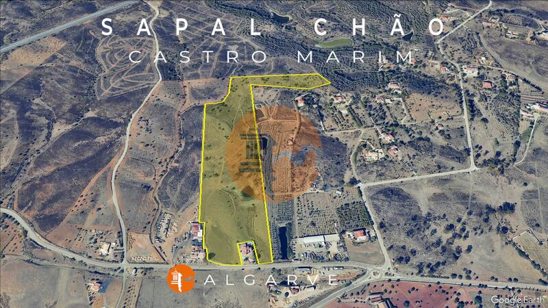 Terreno novo com 80760m2 Sapal Chão Castro Marim - electricidade