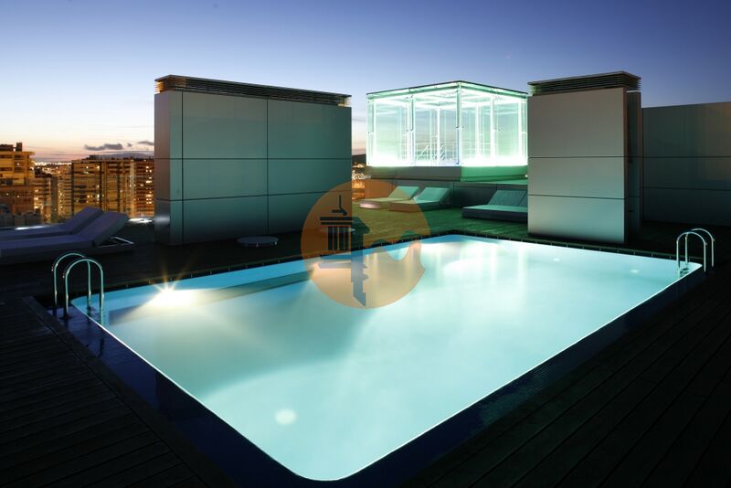 Apartment 4 bedrooms Restelo São Francisco Xavier Lisboa - equipped, swimming pool, terrace, sauna, green areas