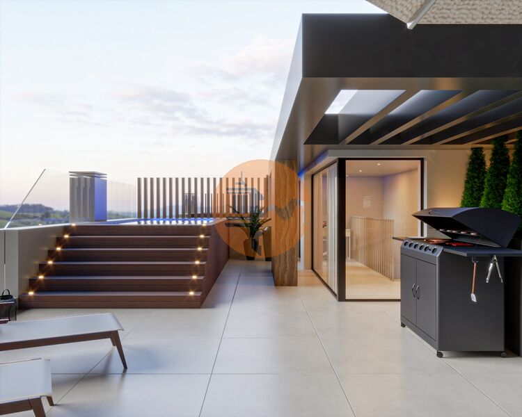Apartamento Moderno T4 Avenida Calouste Gulbenkian Faro - terraço, piscina, garagem, varanda, excelente localização, ar condicionado