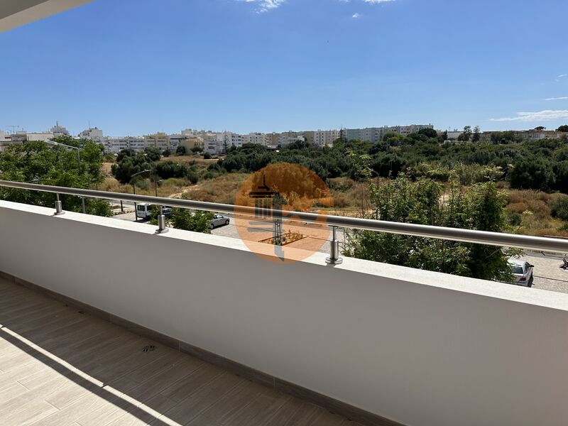 Apartment 2 bedrooms Quelfes Olhão - equipped, boiler, double glazing, balcony, 3rd floor, solar panels, kitchen