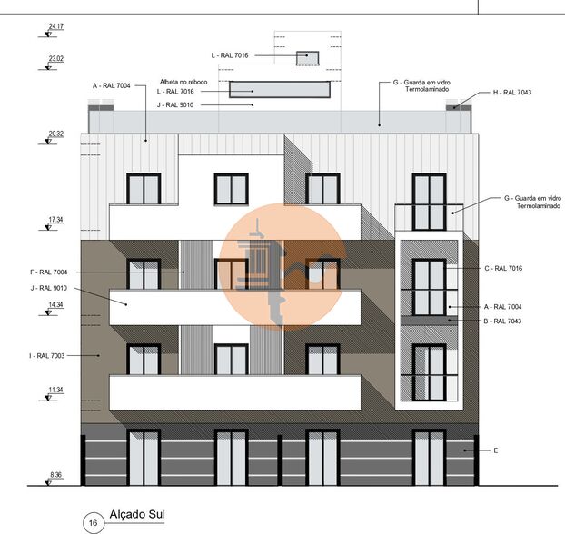 Apartment Modern T2 Olhão - balcony, air conditioning, thermal insulation