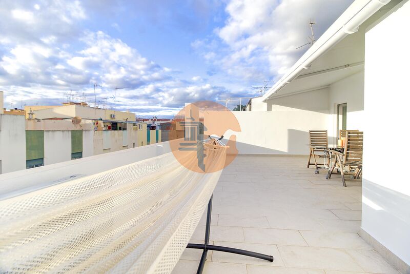 Apartment T4 Renovated Vila Real de Santo António - air conditioning, balcony, terrace