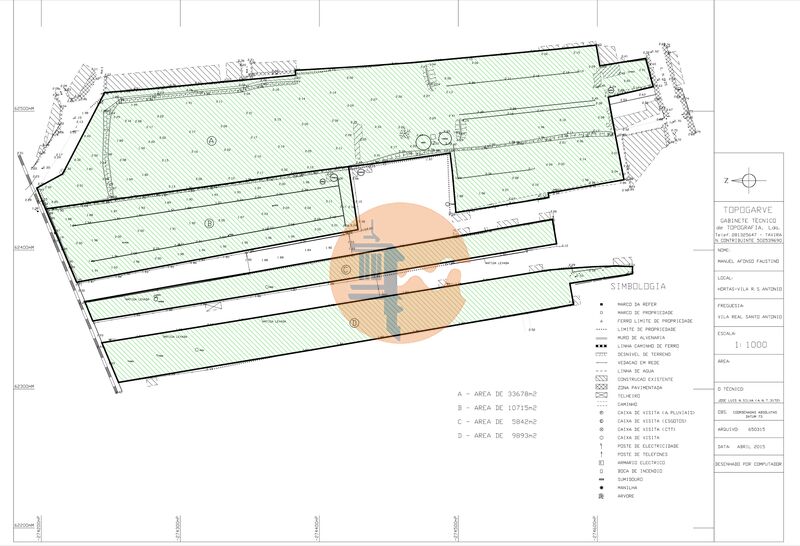 Land with 60128sqm Vila Real de Santo António