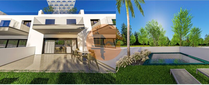 House Modern townhouse 4 bedrooms Montenegro Faro - balcony, terrace, garden, sauna, swimming pool, air conditioning