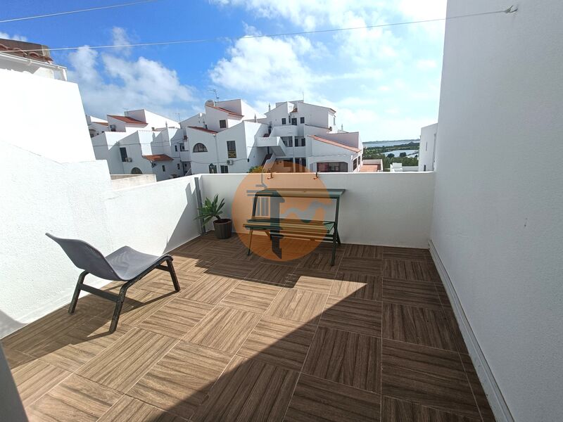 Apartamento Moderno com vista mar T1 Marim Quelfes Olhão - garagem, vista mar, terraço, arrecadação, ar condicionado, vidros duplos