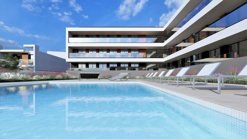 апартаменты T4 элитная рядом с пляжем Correeira Albufeira - сад, бассейн, частный кондоминиум, гараж