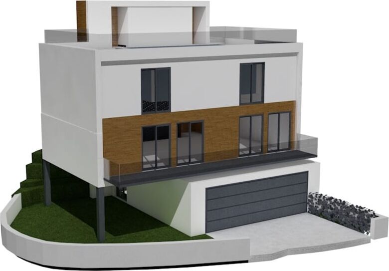 Plot of land 3 bedrooms with 105sqm São Bartolomeu de Messines Silves - garage, excellent access