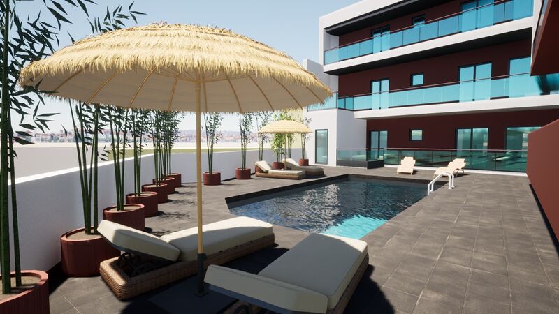 Apartamento novo em construção T3 Pêra Silves - garagem, piscina, painéis solares, ar condicionado