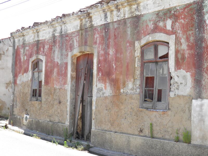 Casa V0 Antiga para reconstruir Monchique - quintal