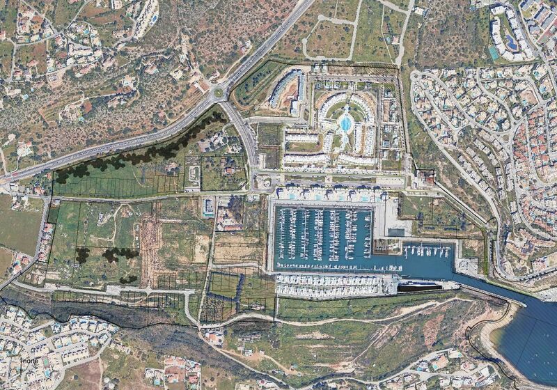 земельный участок городской для строительства Marina de Albufeira - вода