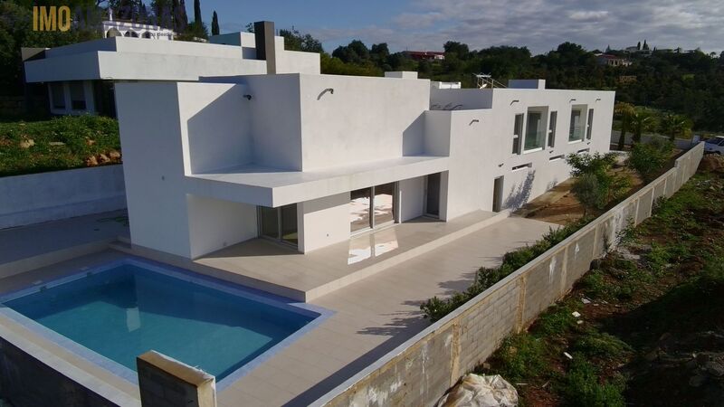 House V3 Modern Silves - garden, garage, balcony, swimming pool