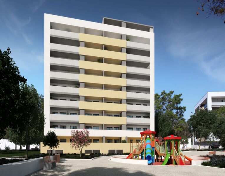 Apartment Modern in the center T3 Portimão - balcony, playground, underfloor heating, barbecue