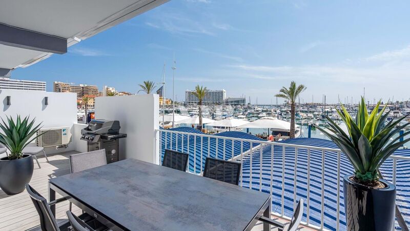 Apartment Duplex T2 Vilamoura Quarteira Loulé - air conditioning, terrace, equipped