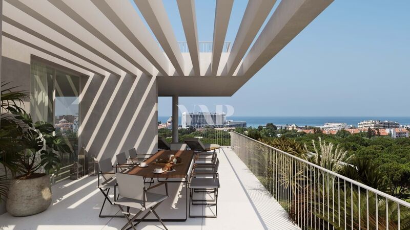 Apartment 3 bedrooms Modern under construction Vilamoura Quarteira Loulé - solar panels, balcony, equipped, swimming pool, air conditioning, double glazing, garage