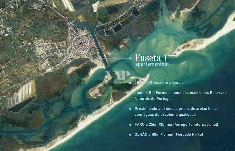 земельный участок c 354m2 Fuseta Olhão - гараж