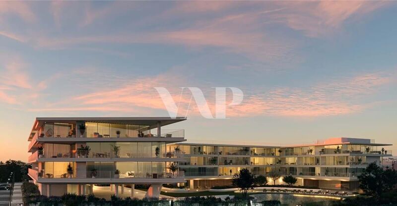 Apartment new 0 bedrooms Vilamoura Quarteira Loulé - garden, garage, swimming pool, store room, balconies, balcony, equipped
