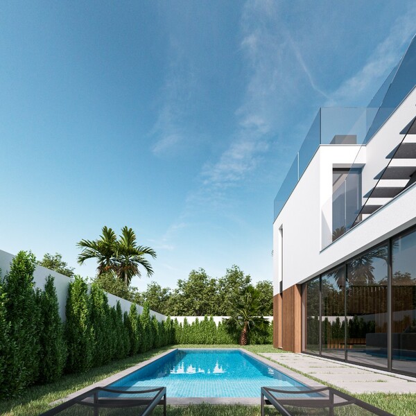 House V3 Albufeira - terrace, garden, swimming pool