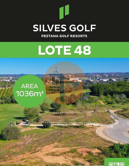 Plot of land with 1036sqm Silves Golf Resort