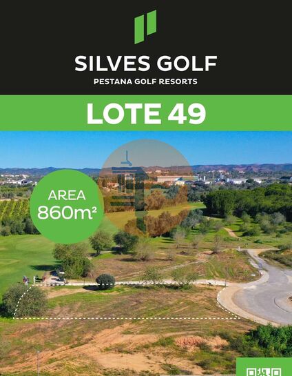 Plot of land with 860sqm Silves Golf Resort