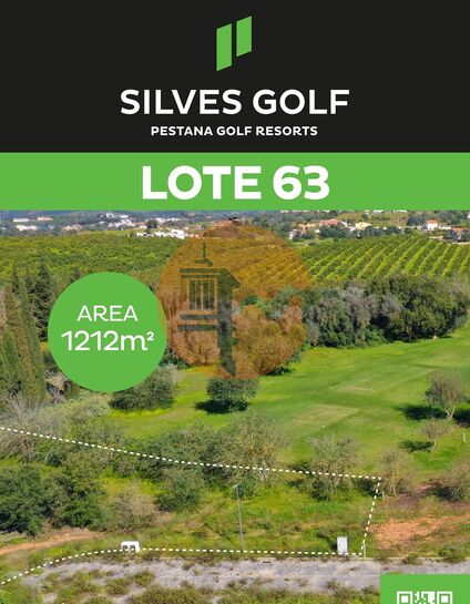 Plot of land with 1212sqm Silves Golf Resort