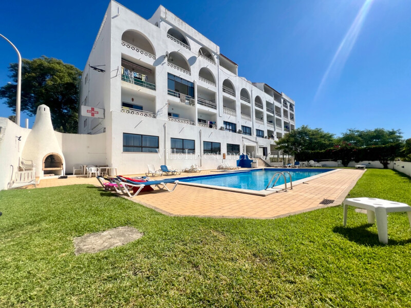 Apartamento com vista mar T1 Albufeira - 2º andar, varanda, piscina, cozinha equipada, condomínio privado, vista mar