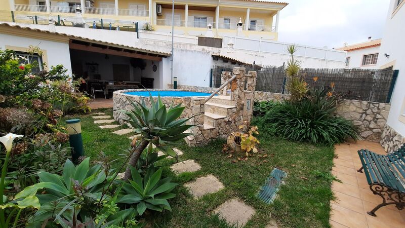 House 3 bedrooms townhouse Mosqueira Albufeira - equipped, fireplace, barbecue, store room, air conditioning, swimming pool, garden