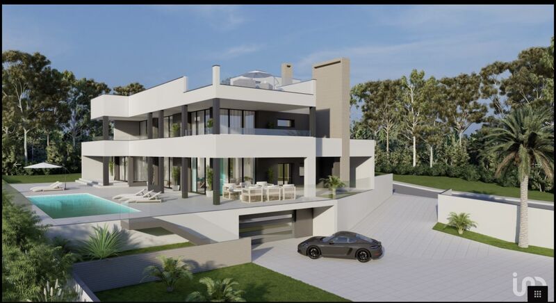 жилой дом новые V4 Pátio Albufeira - гараж, полы с подогревом, двойные стекла, вид на море, бассейн, терраса, система кондиционирования