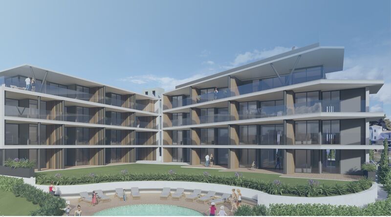 Apartment Luxury T1 Albufeira - balcony, swimming pool, balconies, garden, condominium