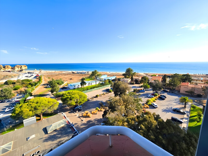 Apartment T0 beach front Praia de Alvor Portimão - sauna, balcony, swimming pool