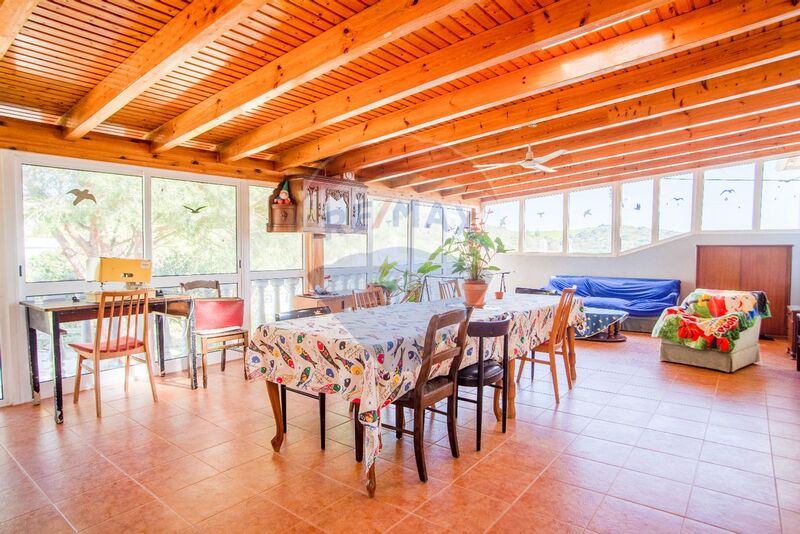 House V3 Raposeira Vila do Bispo - fireplace, balcony, equipped, plenty of natural light, furnished