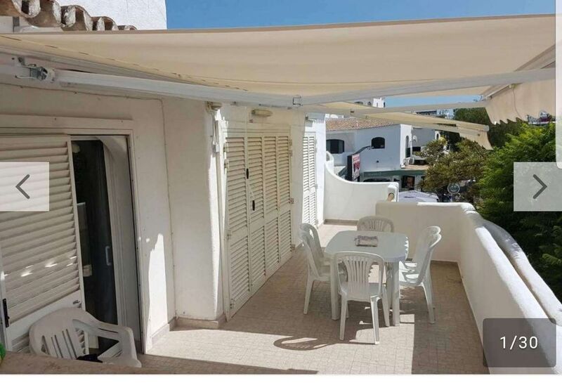 Apartamento T2 bem localizado Albufeira - cozinha equipada, terraço