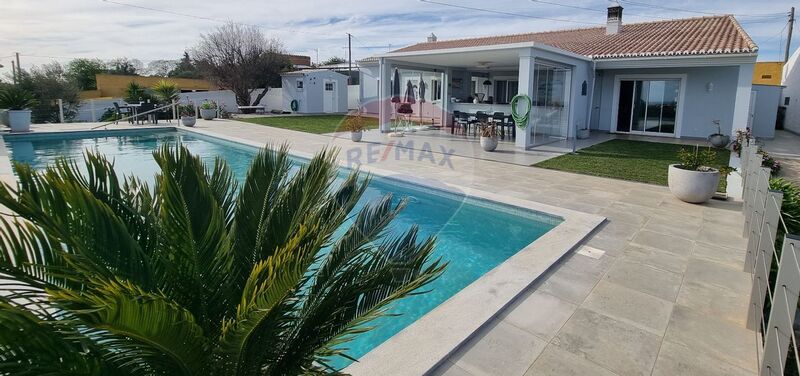 House Renovated 3 bedrooms Boliqueime Loulé - garage, swimming pool, air conditioning, fireplace, garden, equipped kitchen, sea view